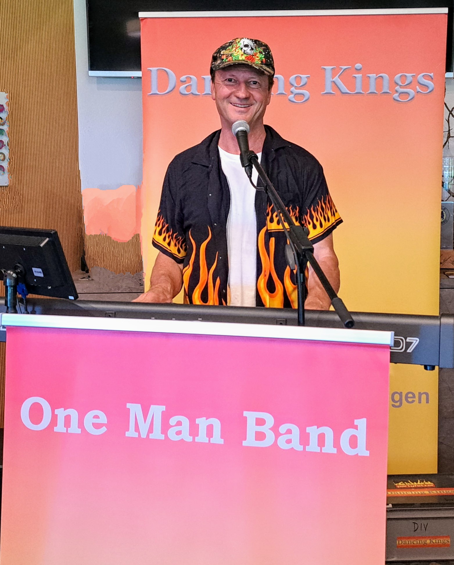 Alleinunterhalter,One Man Band. Tanzmusik
